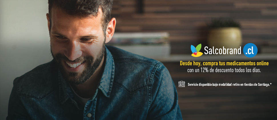 Ahora puedes comprar tus medicamentos online, solo en Salcobrand.cl