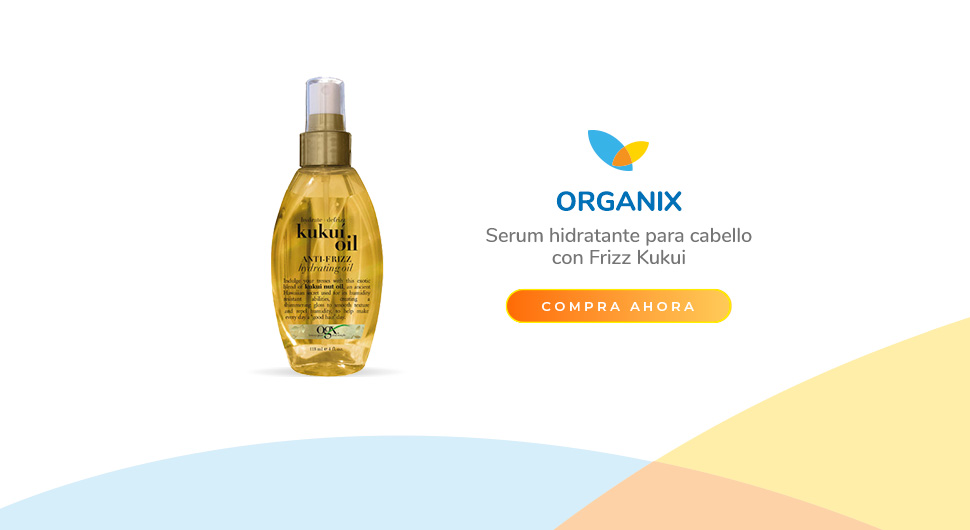 Serum hidratante para cabello con Frizz Kukui